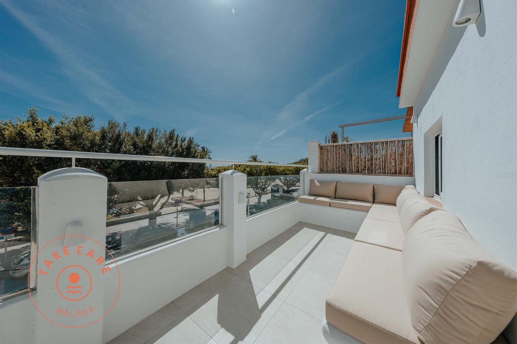 מאלגה Luxury Beach House In El Palo! - Tcm מראה חיצוני תמונה