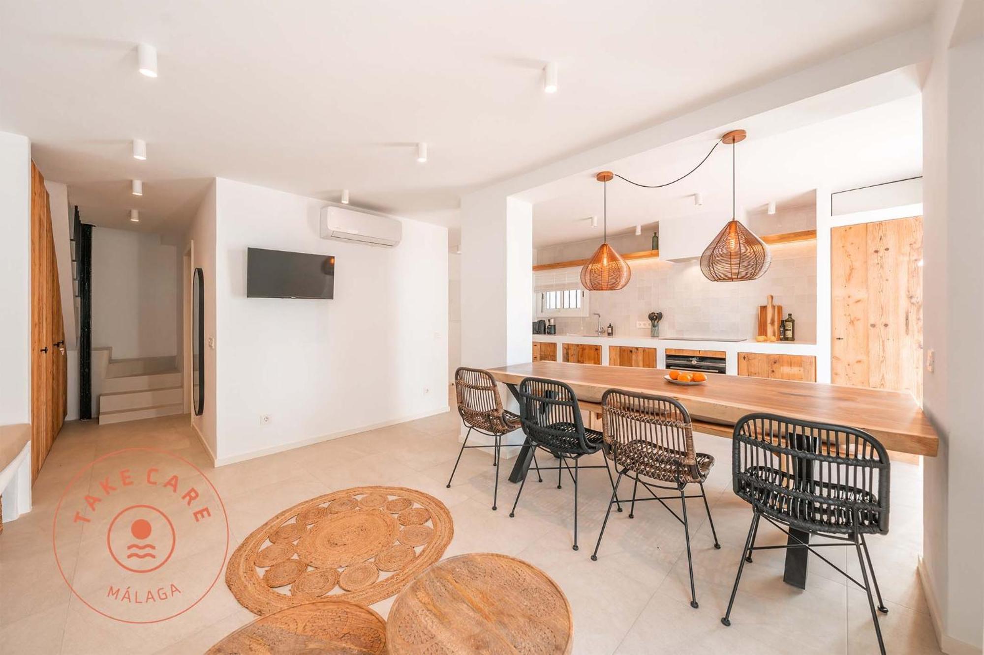 מאלגה Luxury Beach House In El Palo! - Tcm מראה חיצוני תמונה