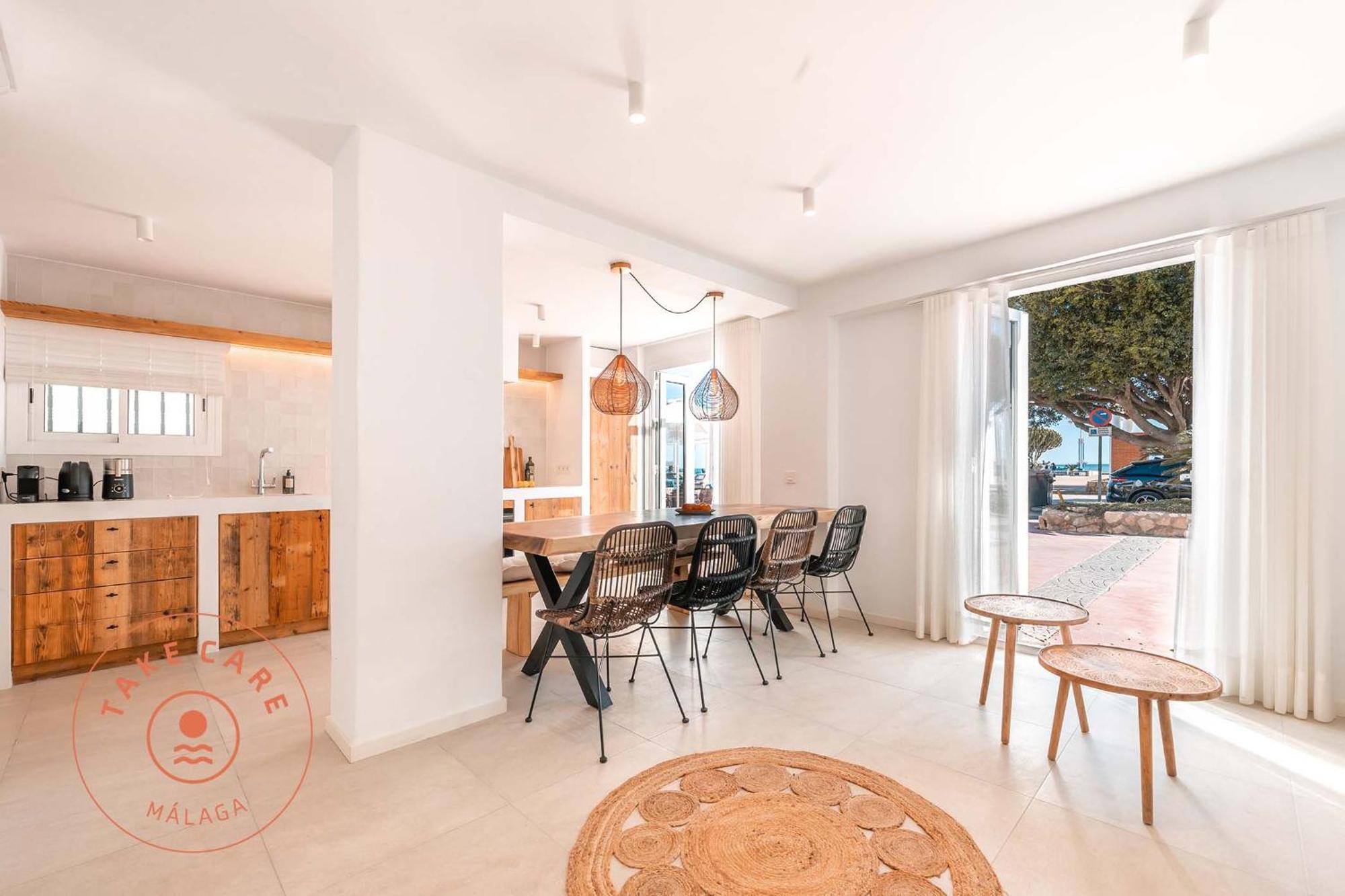 מאלגה Luxury Beach House In El Palo! - Tcm מראה חיצוני תמונה