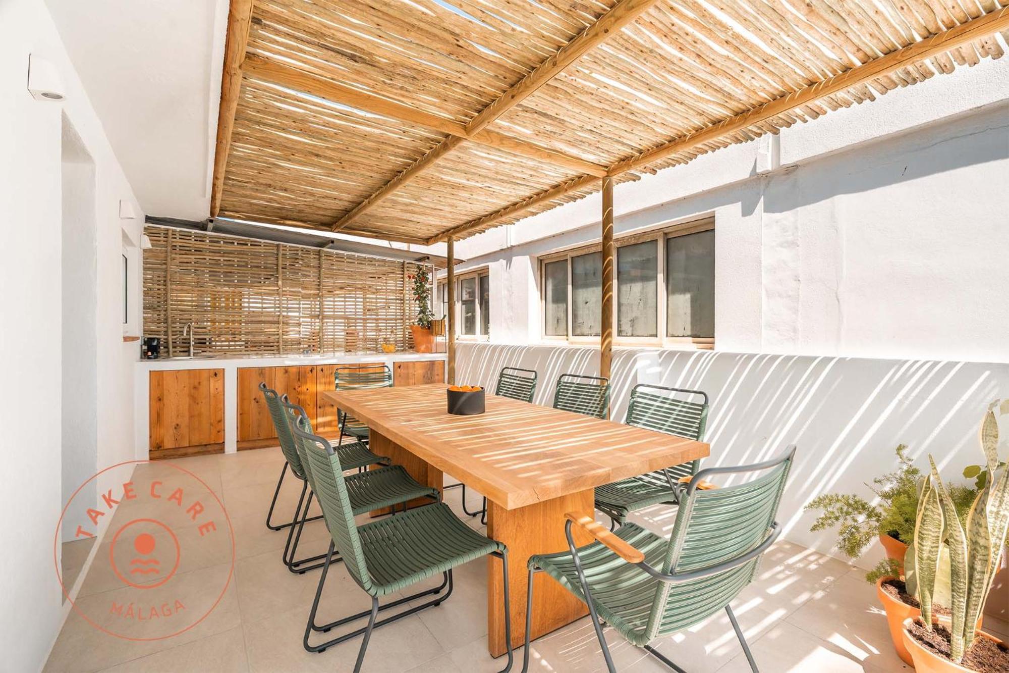 מאלגה Luxury Beach House In El Palo! - Tcm מראה חיצוני תמונה